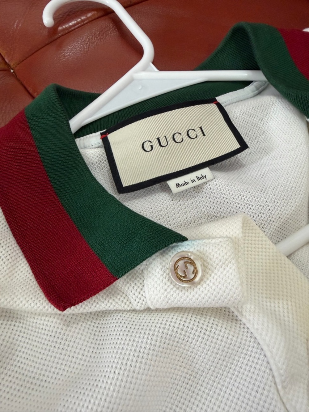 Gucci White Polo Shirt - Picture 2 of 10